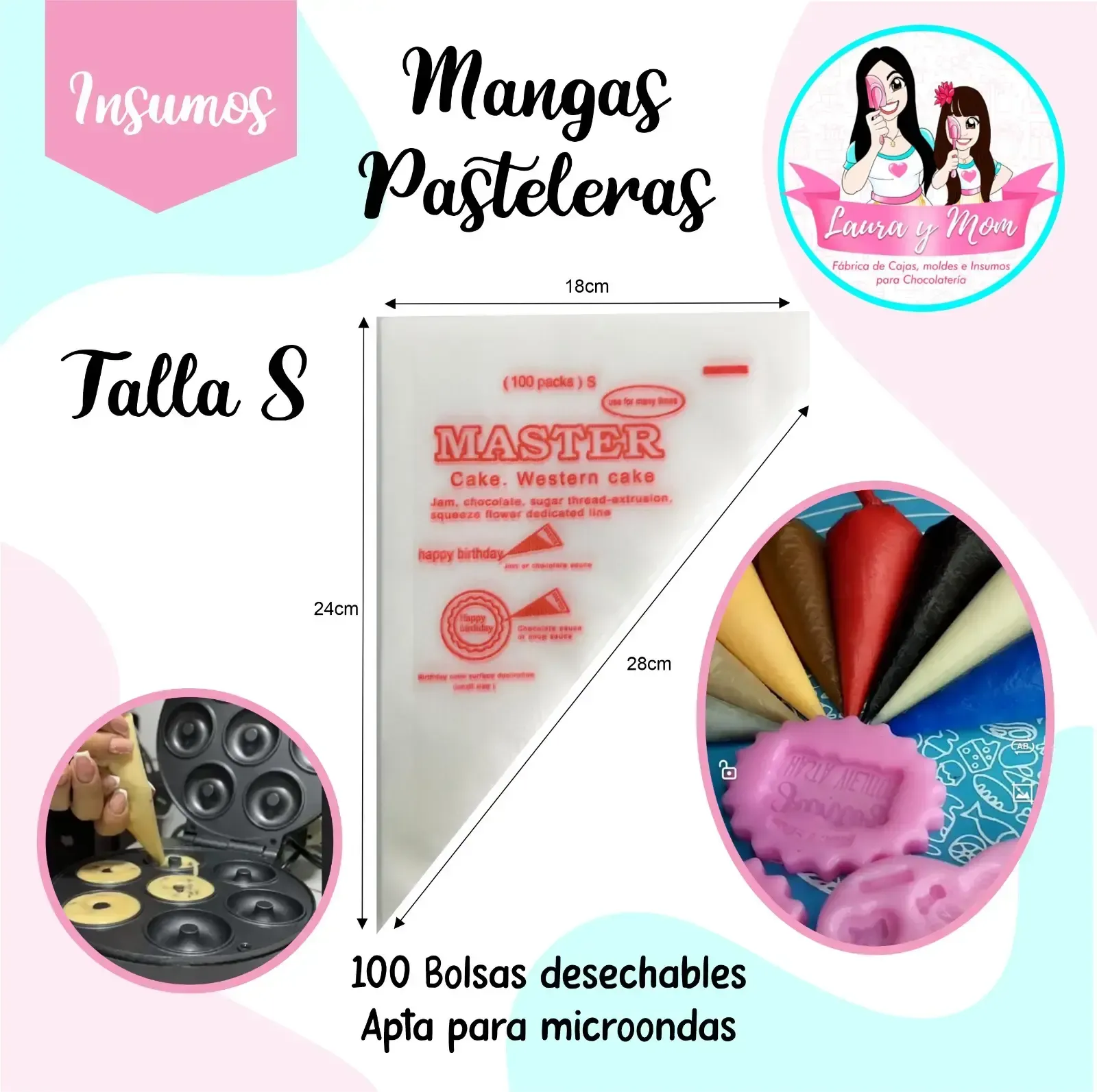 Mangas talla s