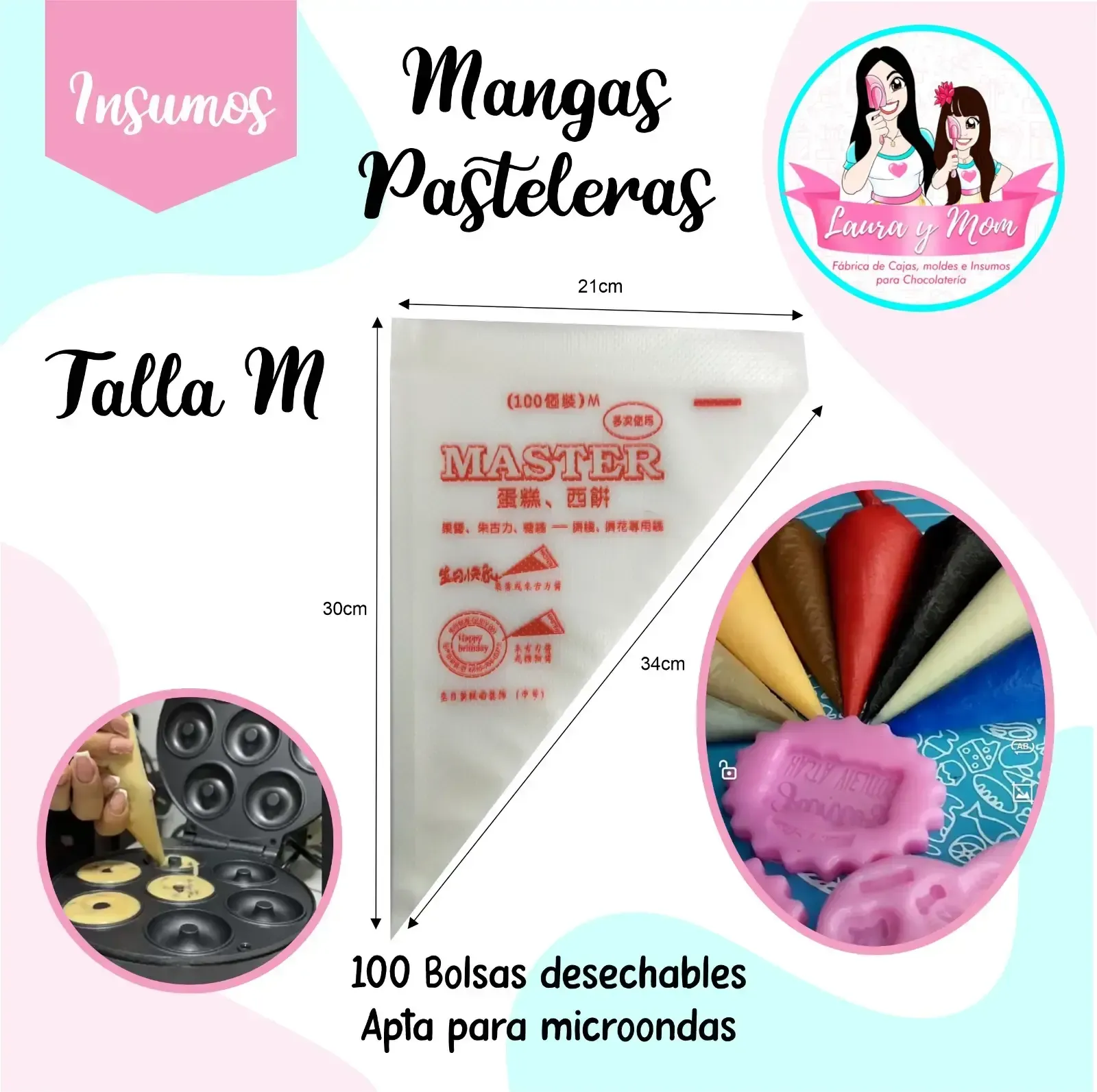 Mangas Talla M