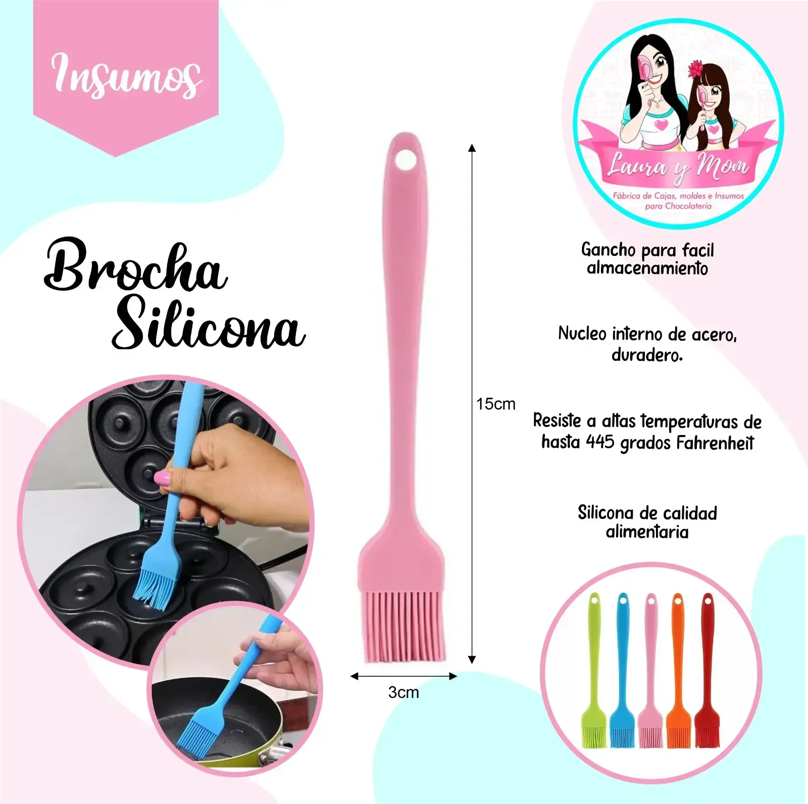 Brocha de silicona 