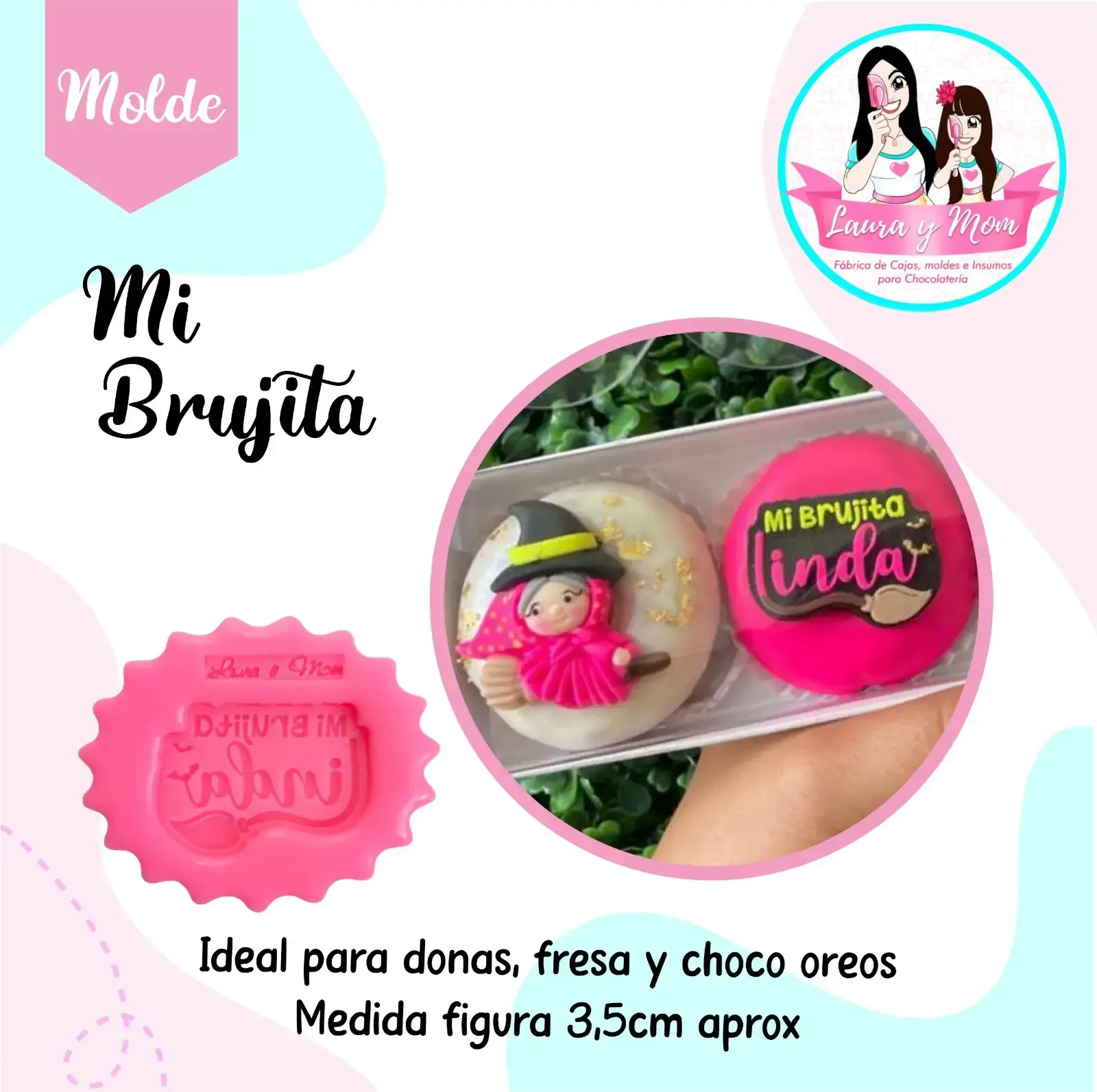 Molde Mi brujita linda 