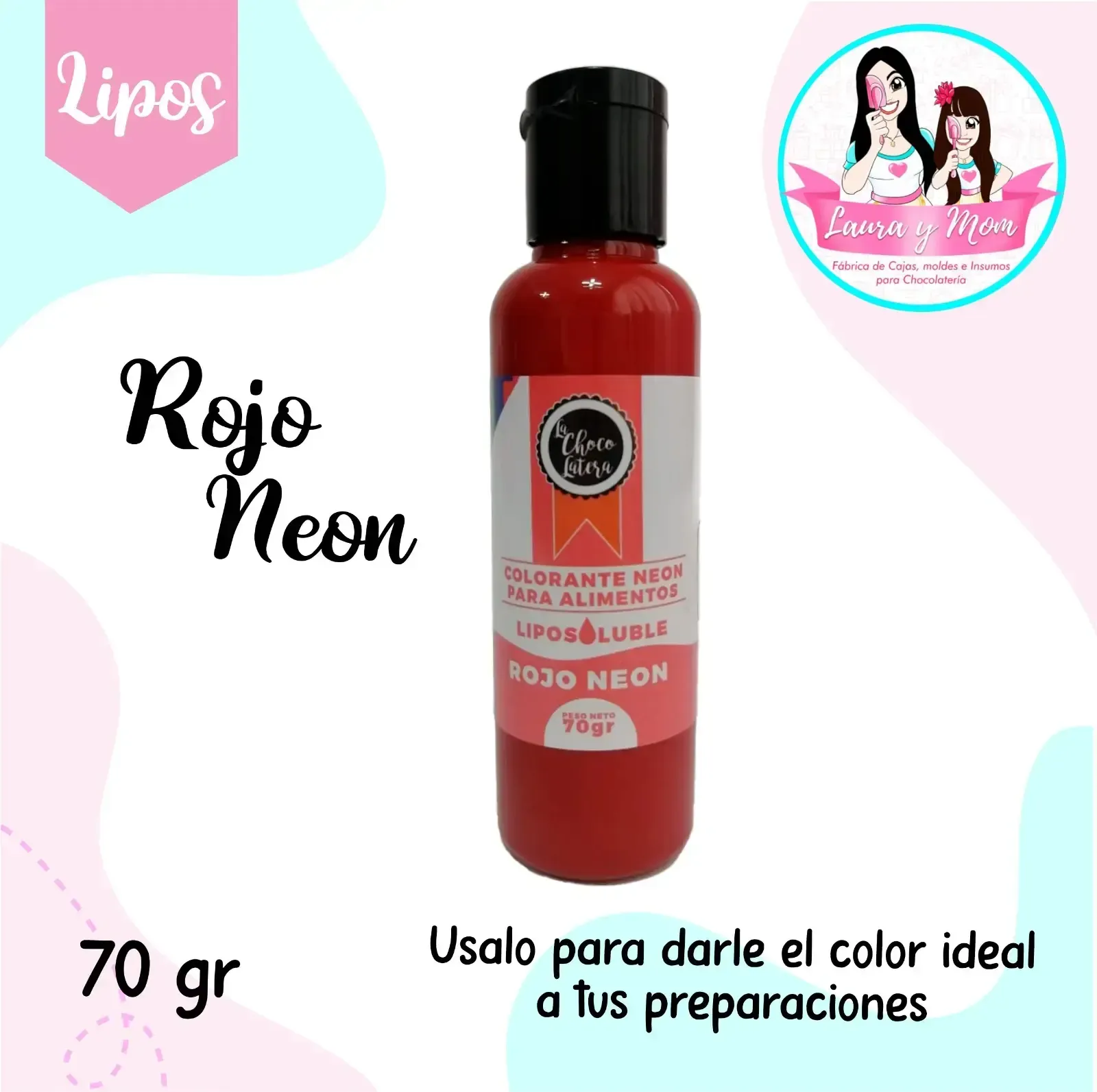 Liposoluble Rojo Neón 