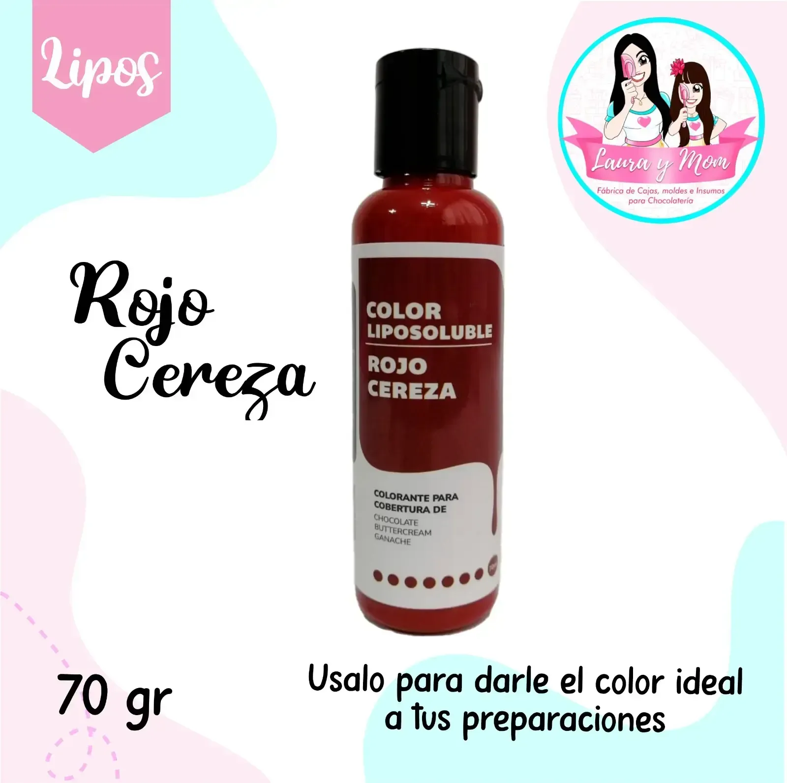 Liposoluble Rojo cereza