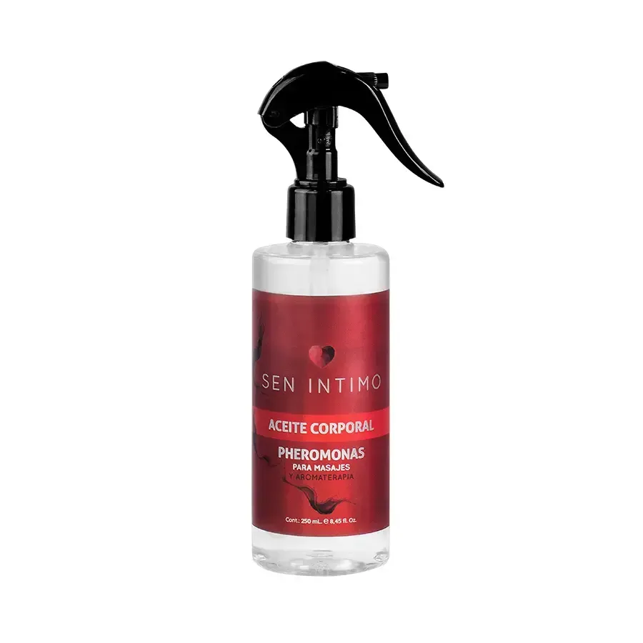 ACEITE PARA MASAJES Y AROMATERAPIA CON FEROMONAS 250ml By SEN ÍNTIMO 