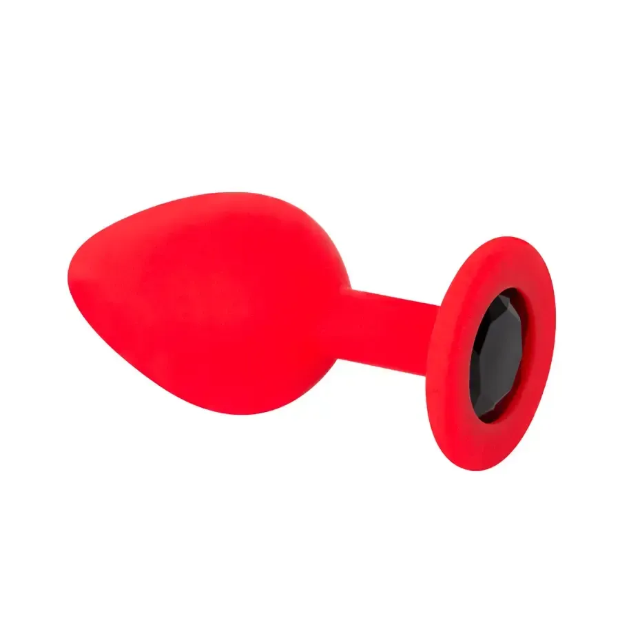 PLUG ANAL SQUISHY ROJO MATE TALLA M BY. FUNNY STEEL 