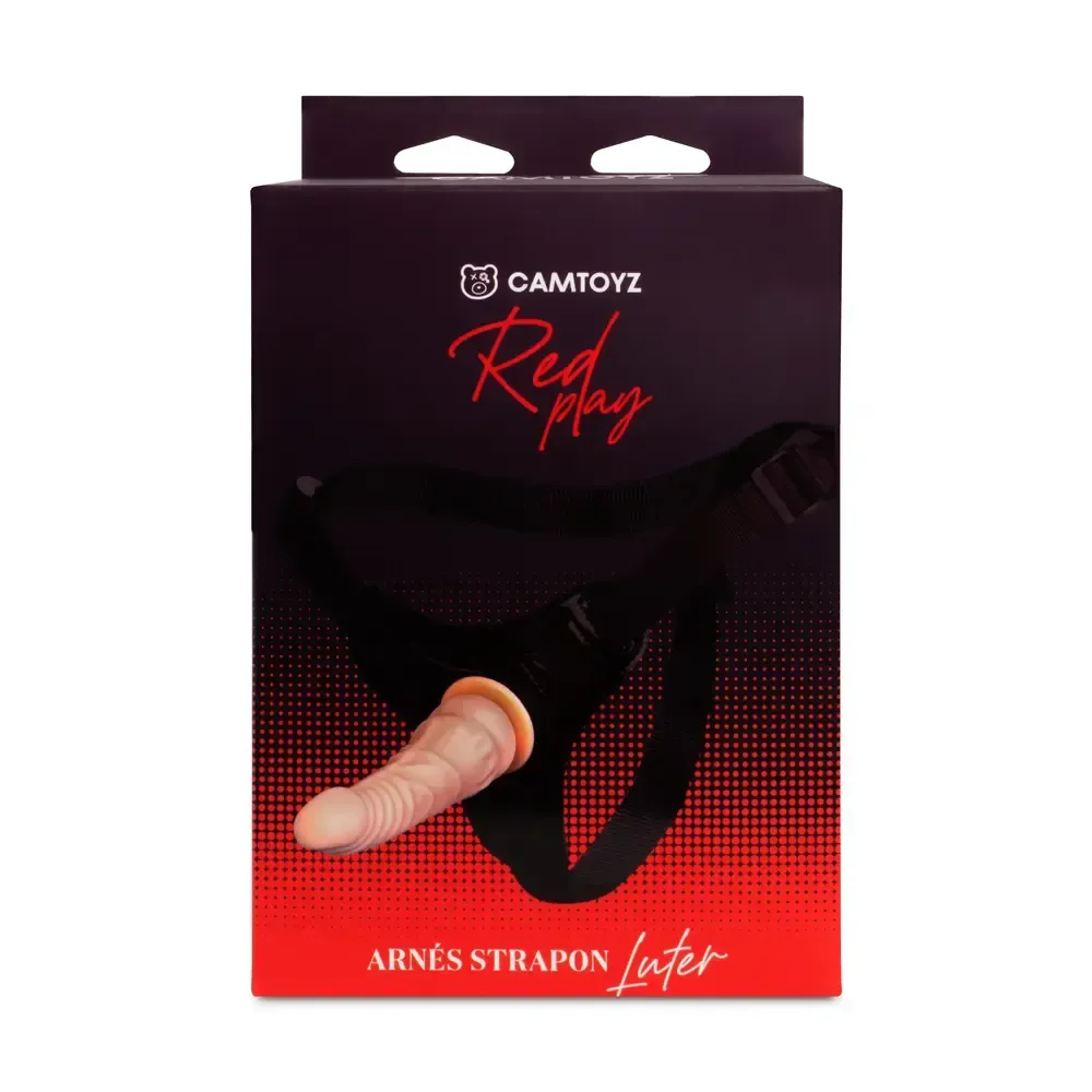ARNÉS STRAPON LUTER RED PLAY By. CAMTOYZ