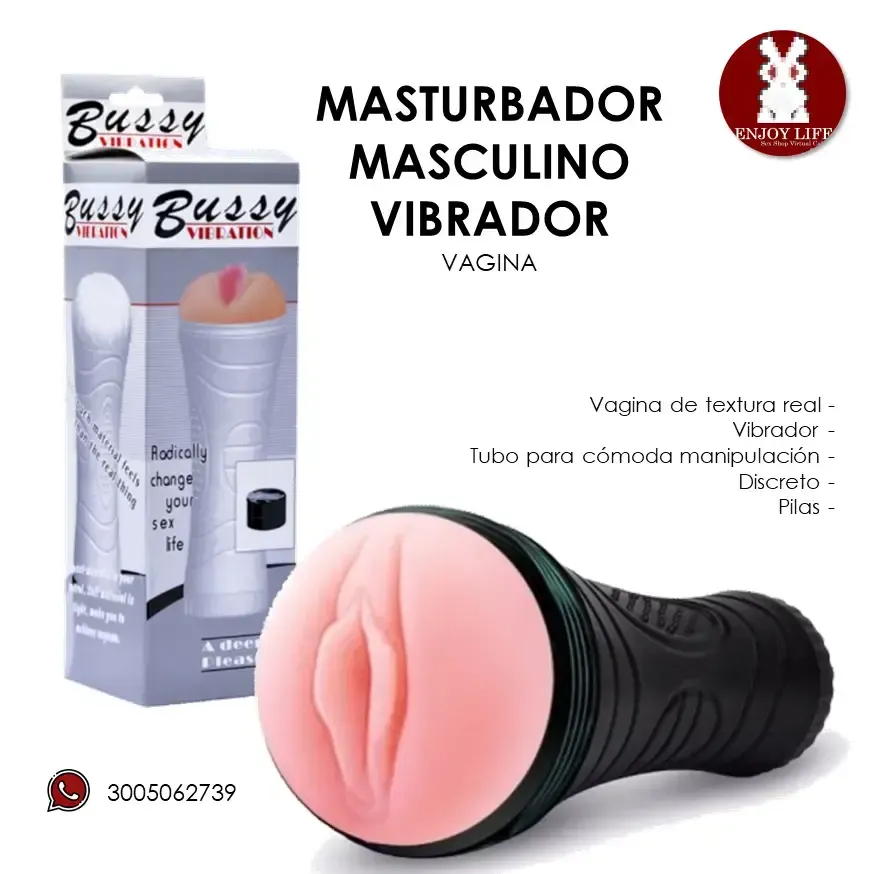 MASTURBADOR VAGINA LINTERNA CON VIBRADOR