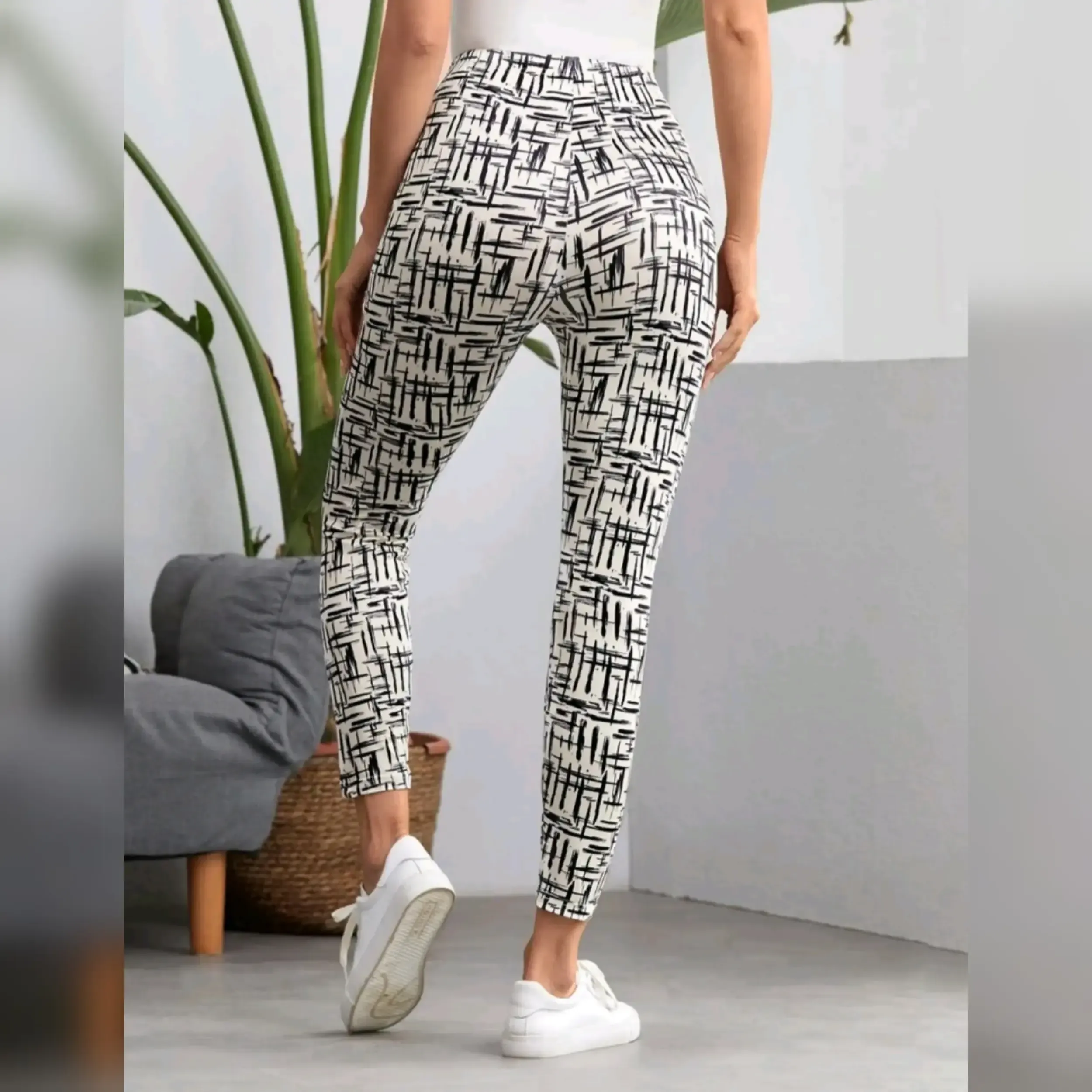Leggins con Estampado corto 