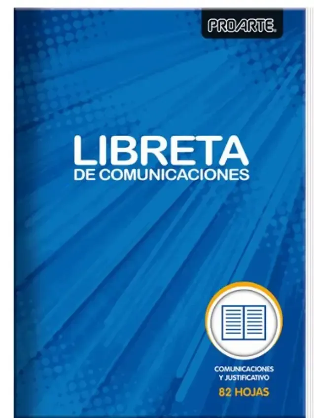 Libreta de Comunicaciones 82 hojas