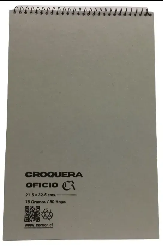 Croquera oficio