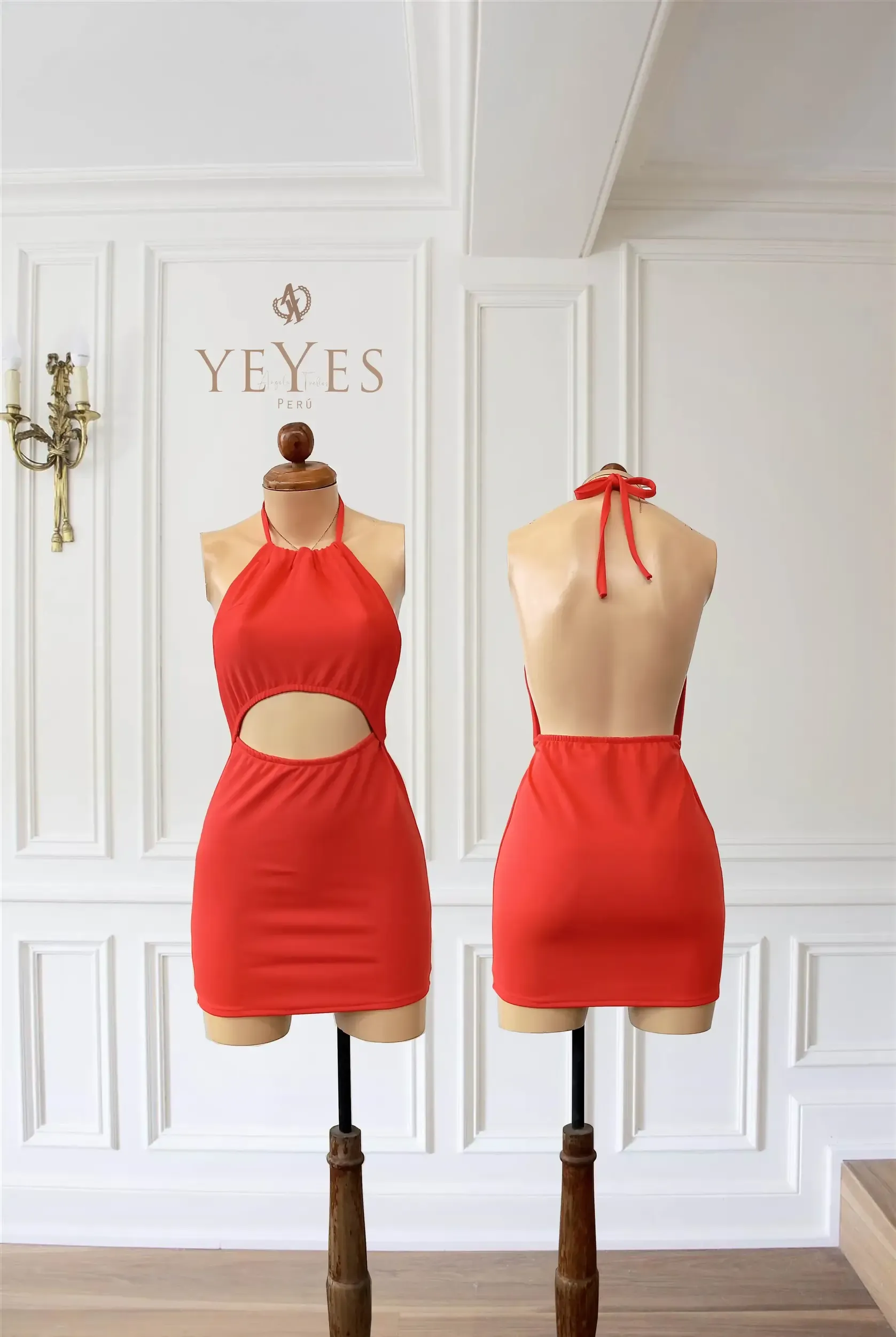 Vestido Hailee Mandarína