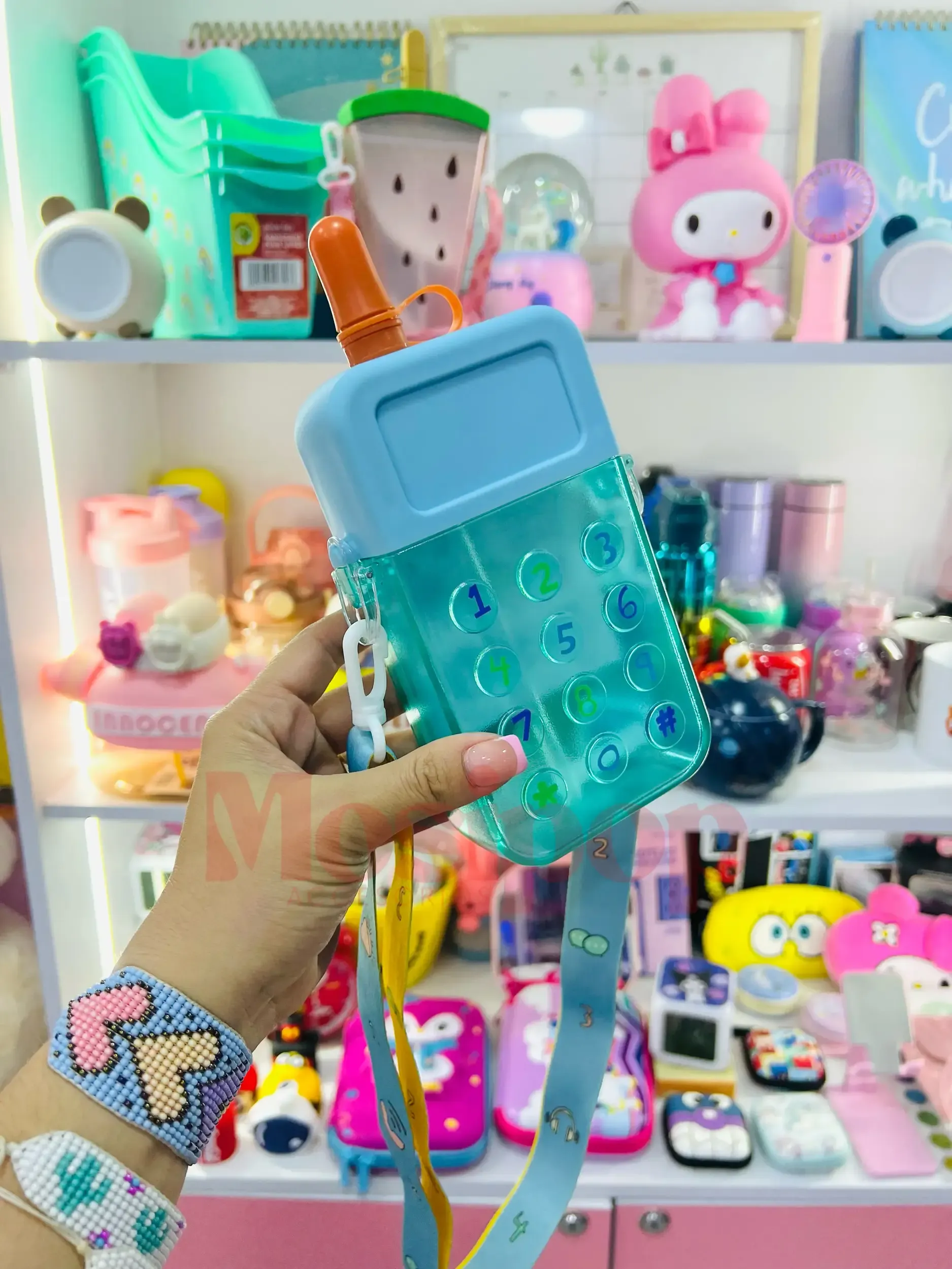 Thermos con cuerda teléfono 
