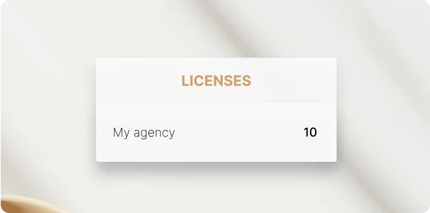 License packages