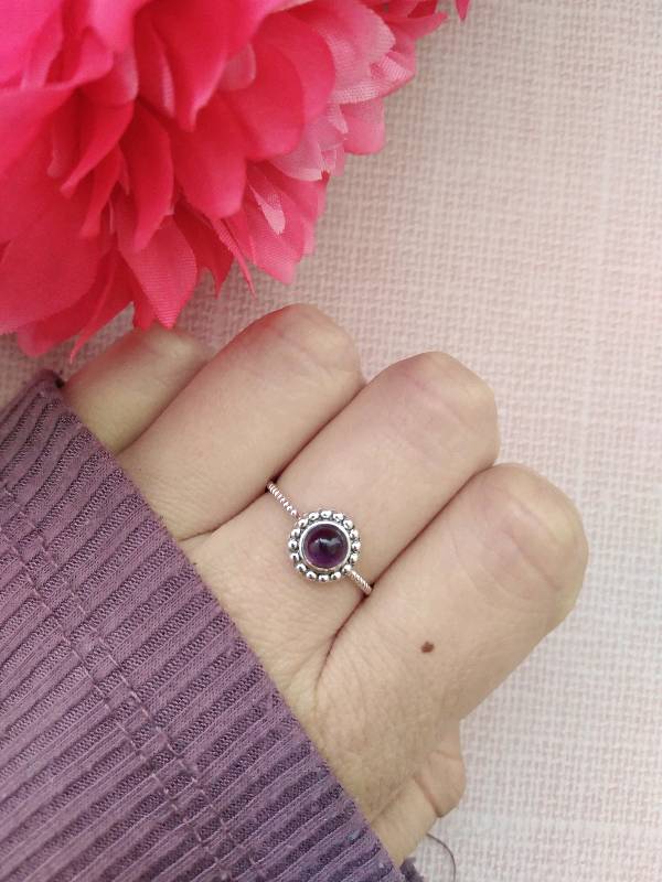 Anillo Amatista
