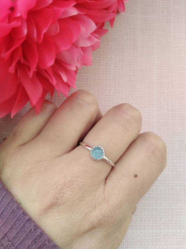 Anillo Calcedonia