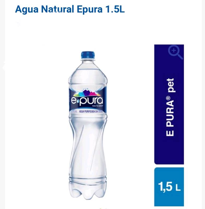 Agua Natural Epura, 5 l.