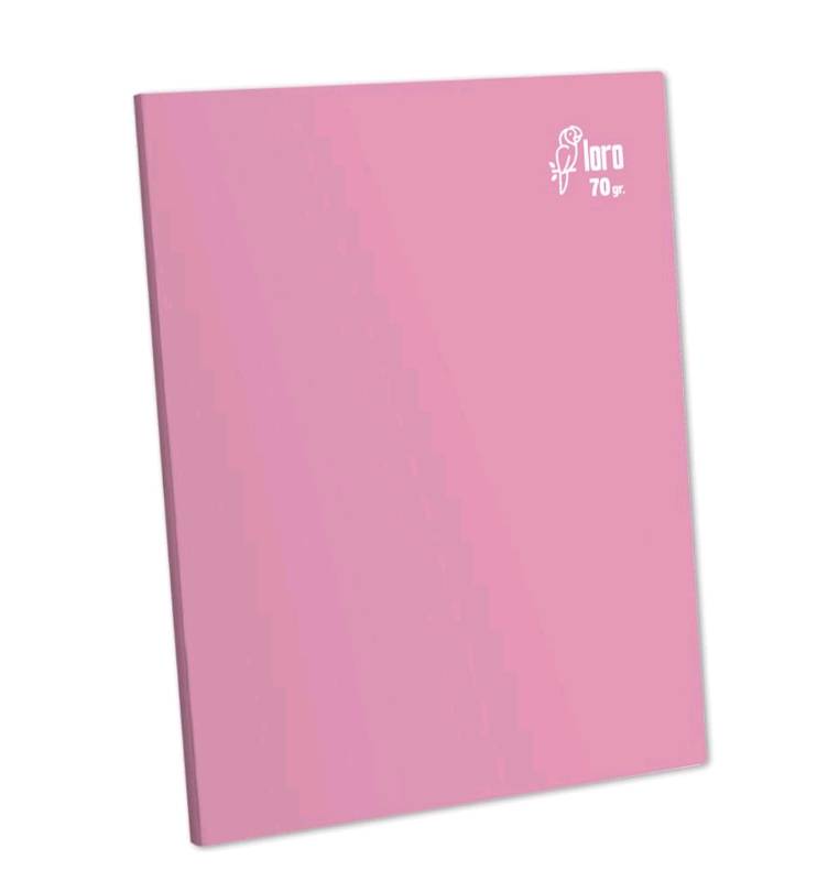 Cuaderno Cuadriculado Deluxe Loro A4 70G Blanco 80 Hojas