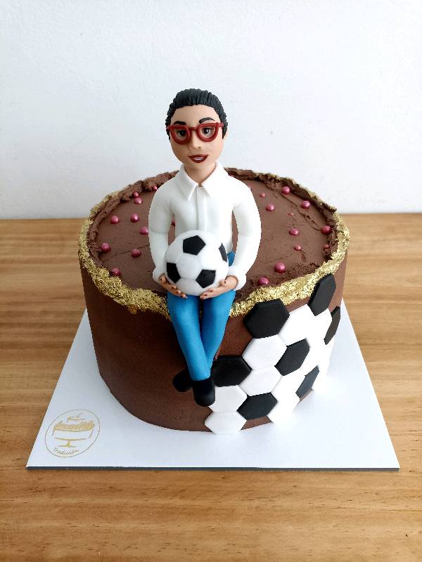 Torta Chica Futbolista en Lima