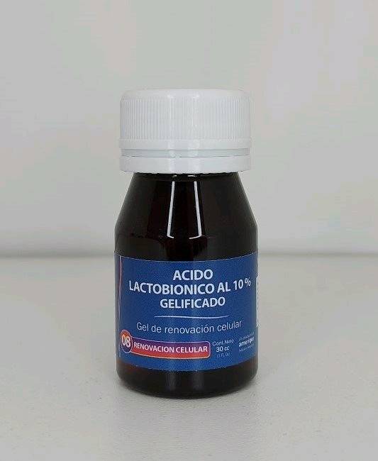 Acido Lactobionico 10% Gelificado Renovador Celular Peeling