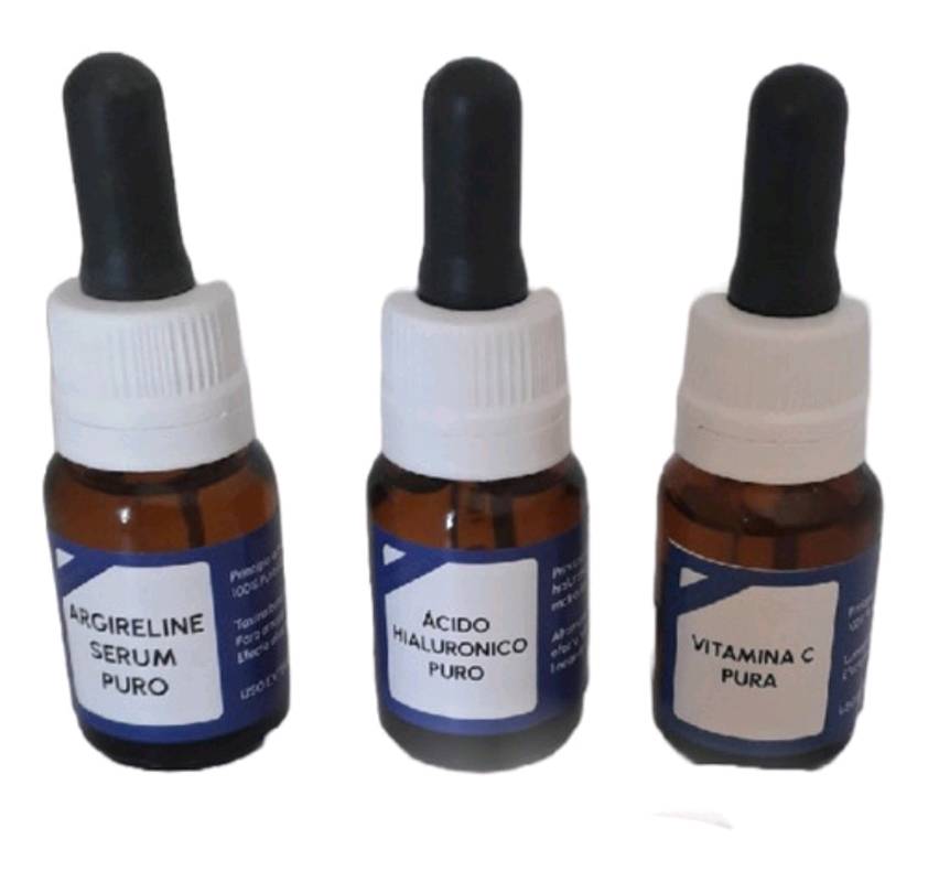Kit 3 activos arrugas y flacidez 15ml