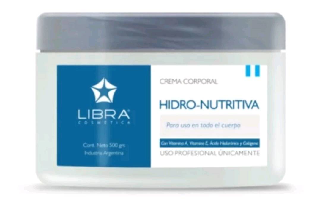 Crema hidro nutritiva para pieles secas y resecas 500gr