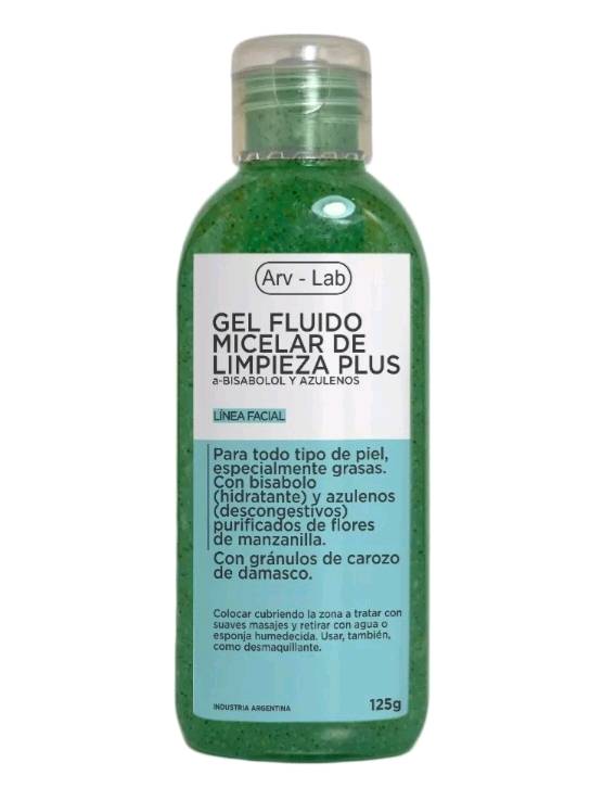 Gel de limpieza con granulo exfoliante