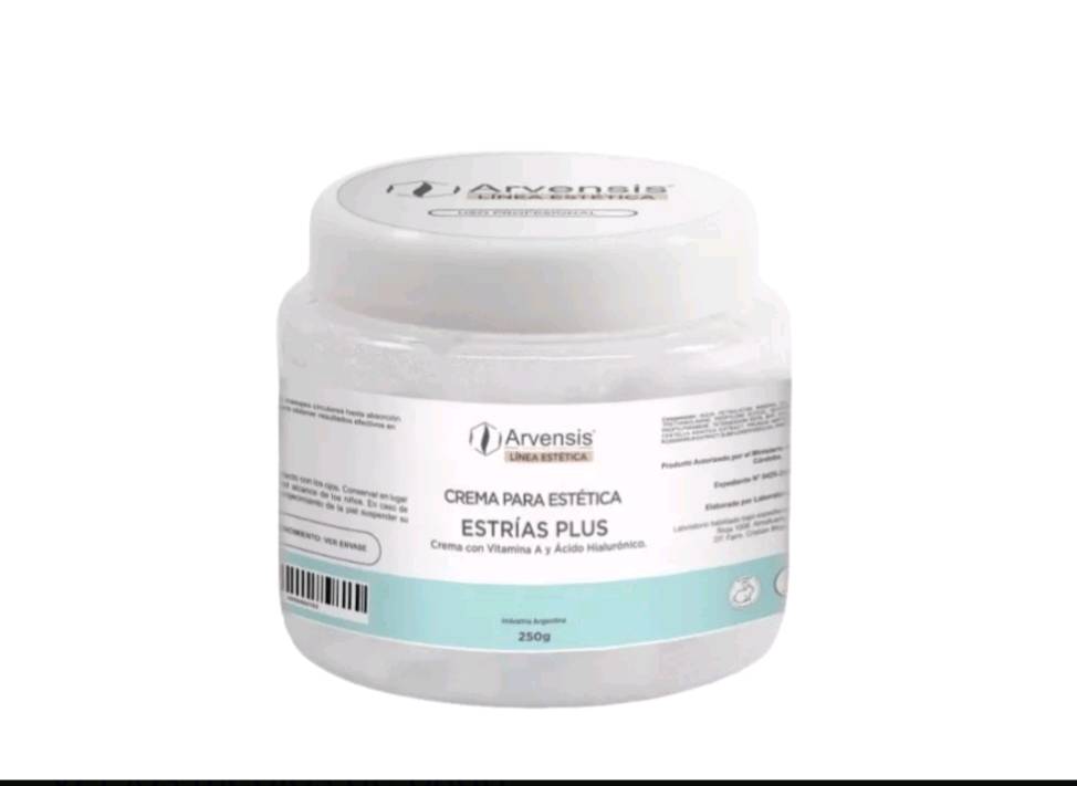 Crema para estrias con ac hialuronico y vit a 250gr