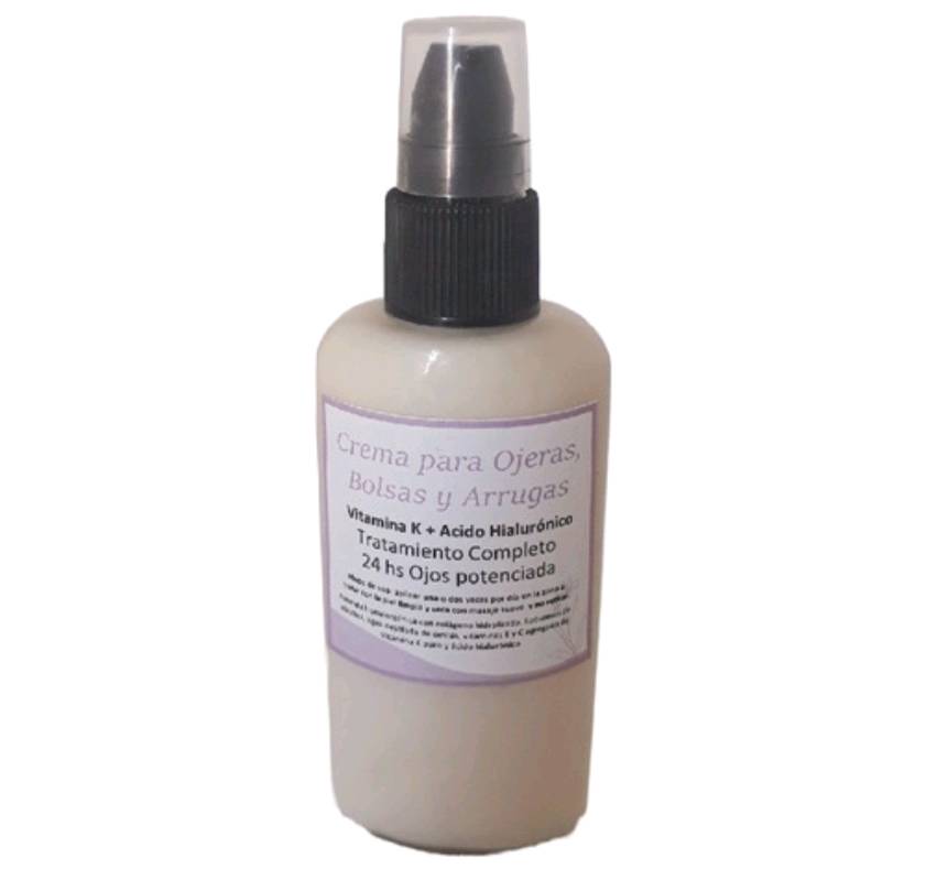 Crema con vit K para contorno de ojos