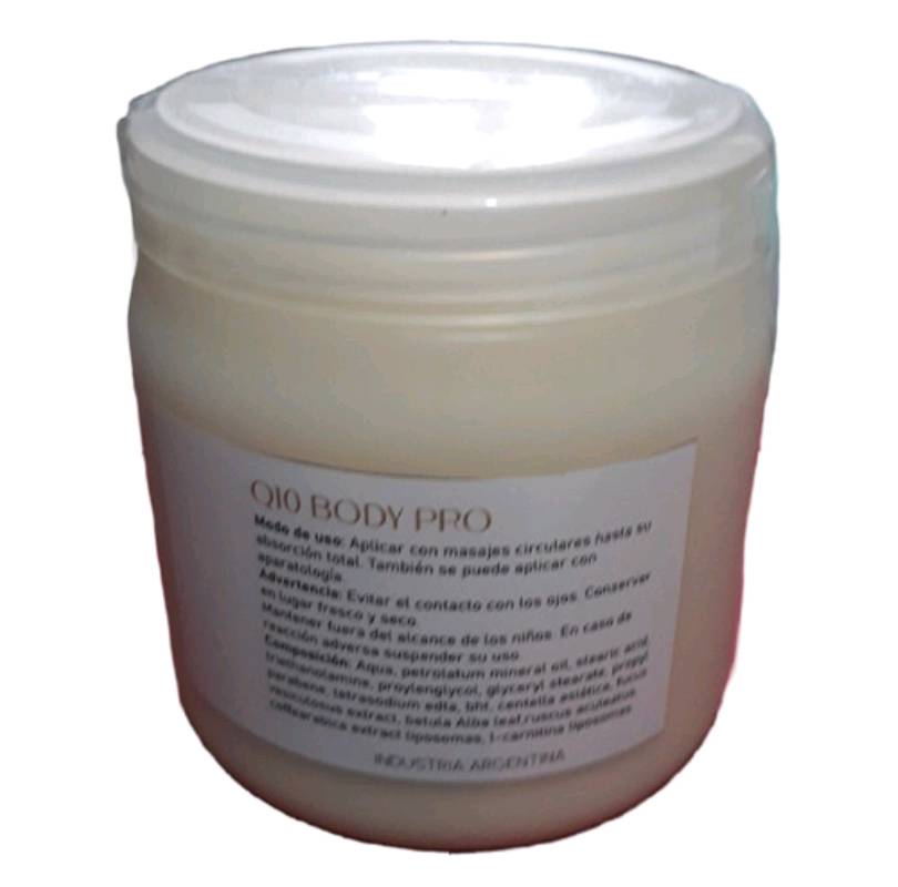 Crema Q10 reductora reafirmante anticelulitica completa 