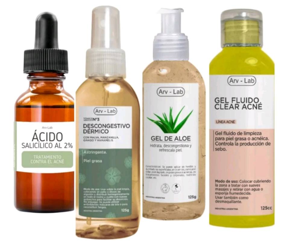Kit completo anti acne