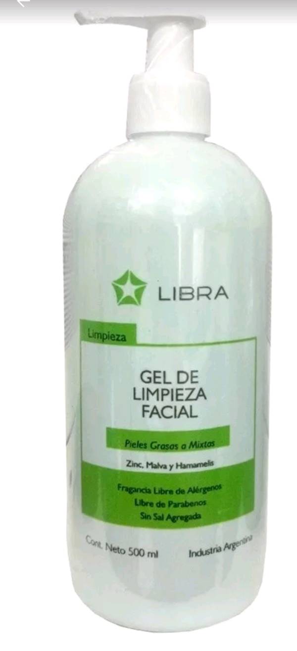 Gel de limpieza facial piel mixta y grasa 500ml