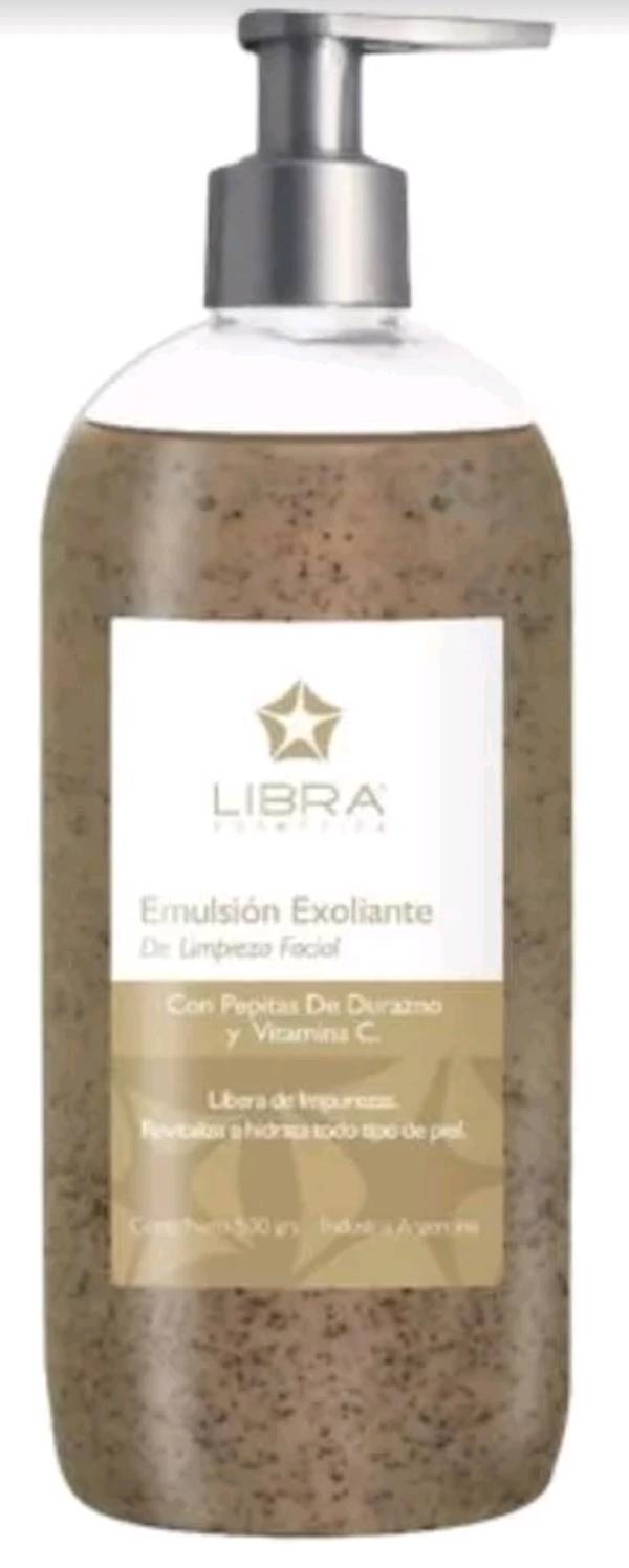 Emulsion exfoliante de limpieza facial 250ml