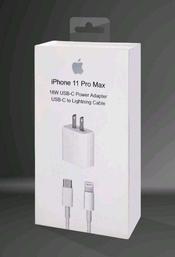 Teléfono original cargador rápido de 18W C adaptador de corriente USB para iPhone  11/11/11 PRO MAX PRO - China El cargador y cargador USB precio