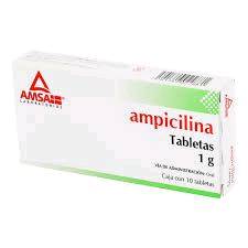 Ampicilina 1 g tab en Ciudad Nezahualcoyotl