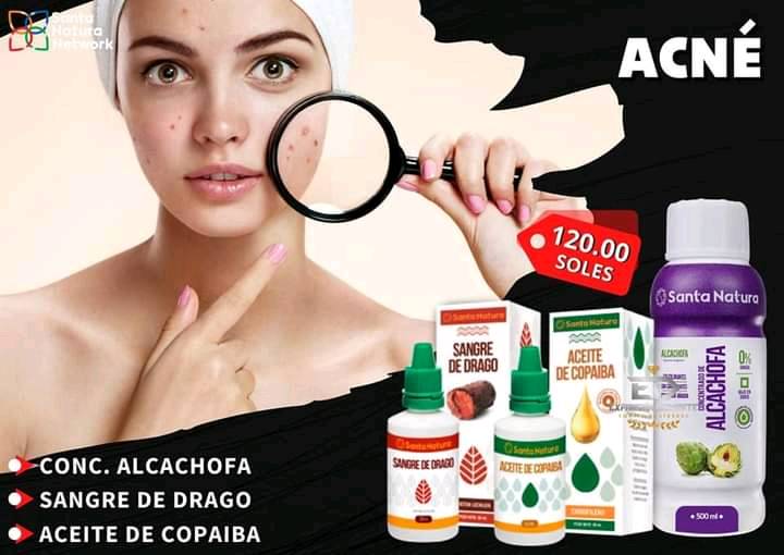 Paquete Antiacne Santa Natura en Lima