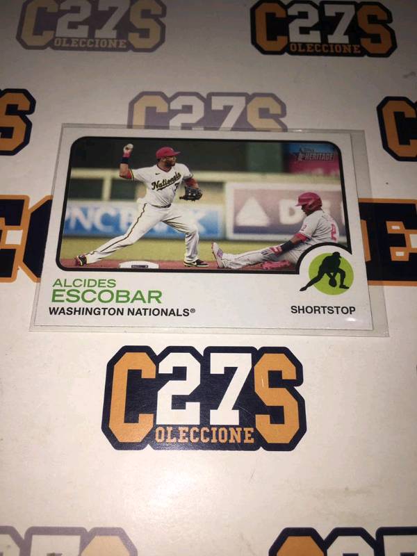  2022 Topps Heritage #254 Eduardo Escobar New York Mets