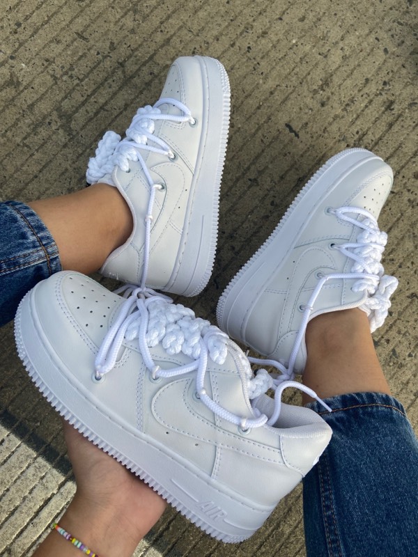 Af1 blanco cordones