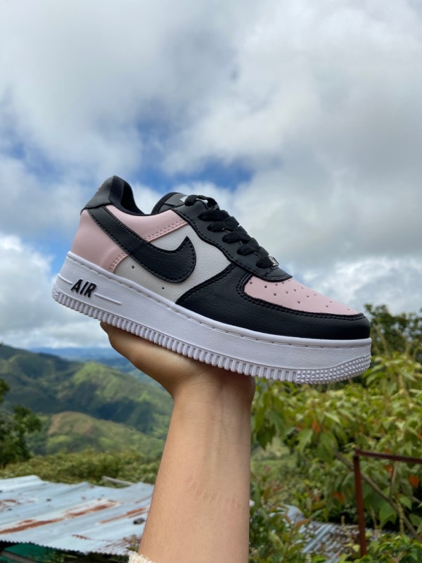 Af1 rosa y negro