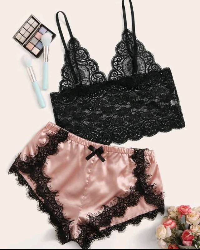 Pijama set BlakPink bordado