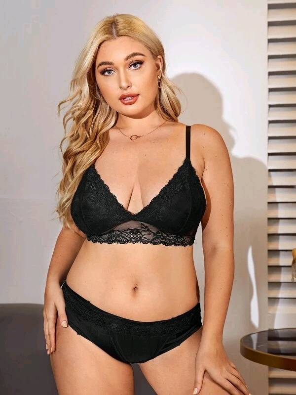 Set lencería Encaje