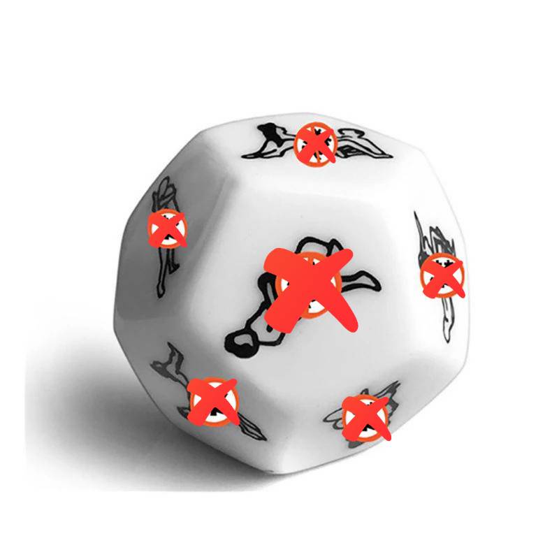 Dados eroticos 6 caras