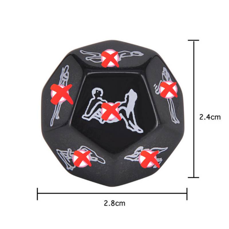 Dados eroticos 6 caras