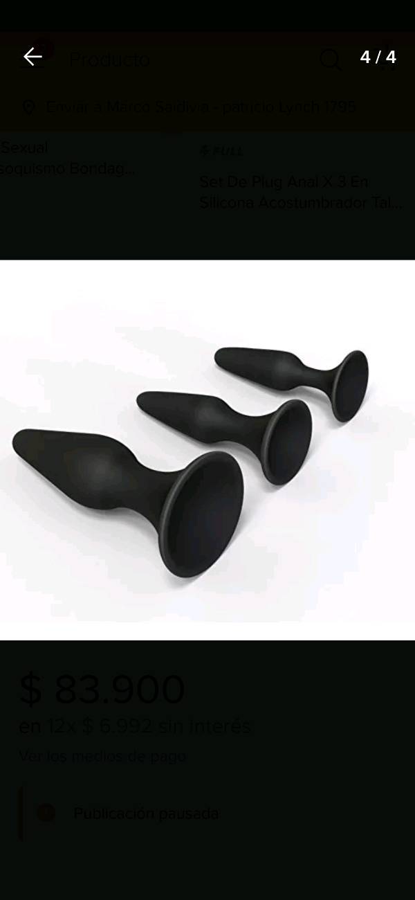 Kit plug anal