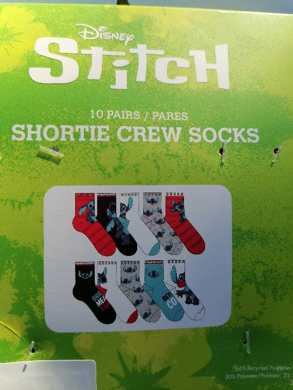 Calcetines Short Disney Stitch