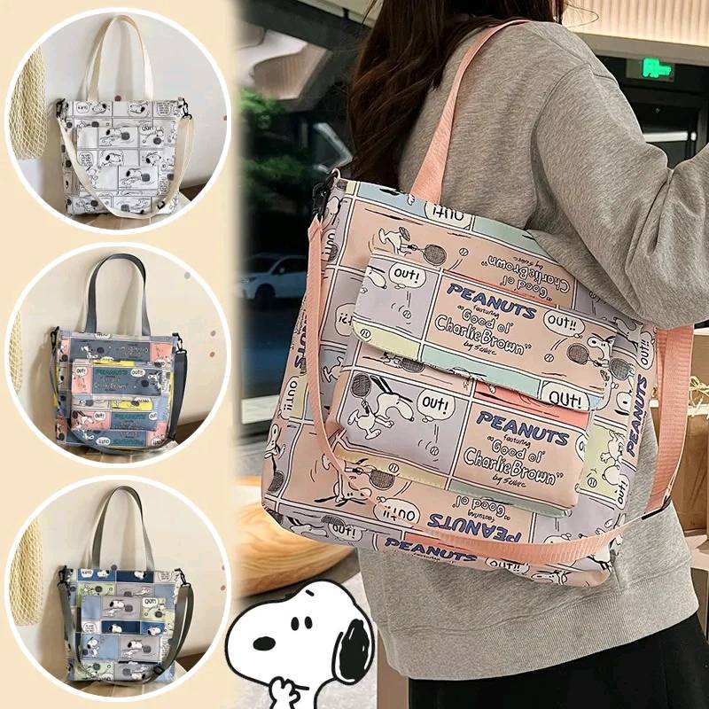 Bolso estampado snoopy 