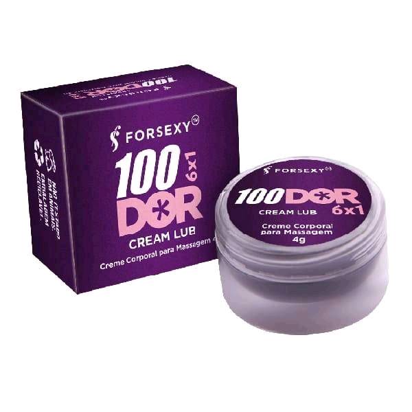 CREAM LUB ANAL 100 DOR 6X1 4 GRS. FORSEXY