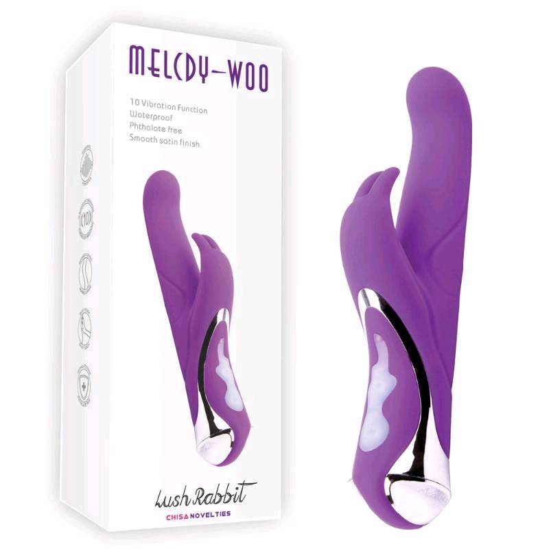 VIBRADOR 10 FRECUENCIAS, LUSH RABBIT. CN-53104541 - CHISA