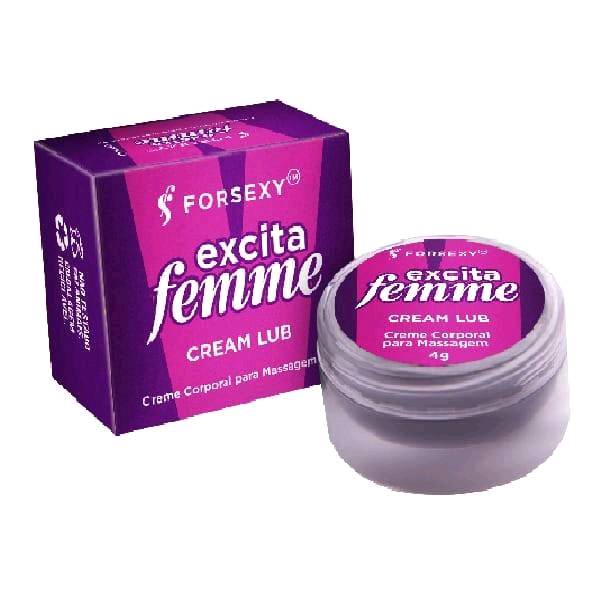 CREAM LUB EXCITA FEMME 4 GRS. EXCITANTE FEMENINO. FORSEXY