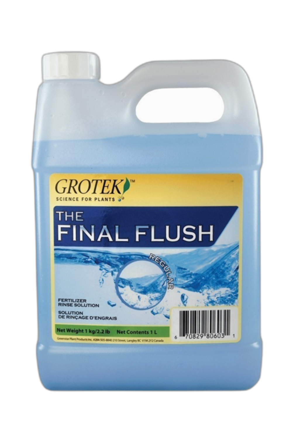 FINAL FLUSH 1LT-GROTEK BLUEBERRY