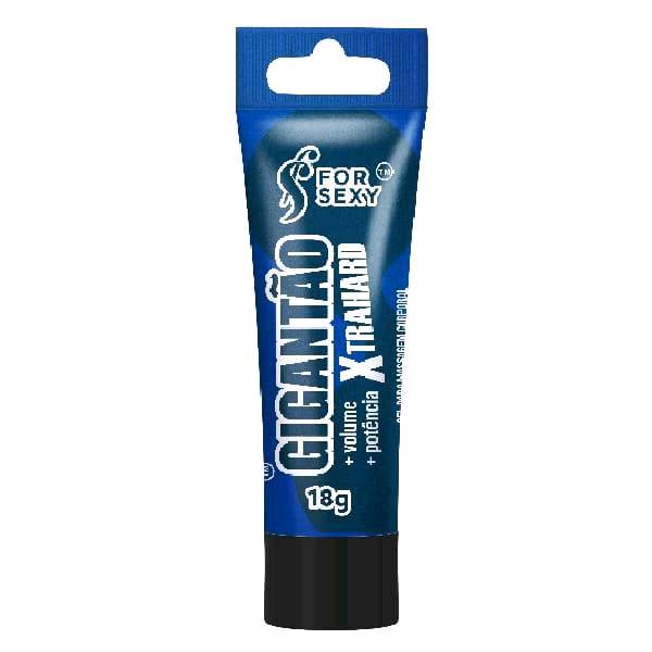 GIGANTAO XTRAHARD POTENCIADOR MASCULINO EXTRA 18 GRS LUBRICANTE FORSEXY