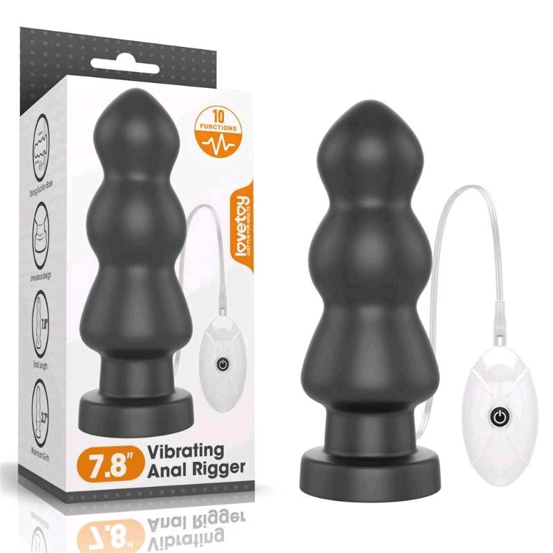 PLUG ANAL 7", 10 FRECUENCIAS Y CONTROL. LOVETOY - LV120117